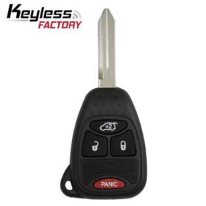 2004-2016 Chrysler Dodge Jeep / 4-Button Remote Head Key / OHT692427AA (AFTERMARKET)