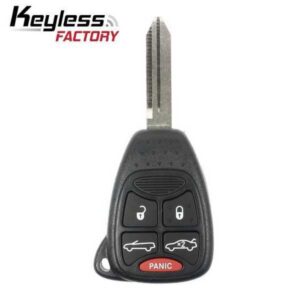 2007-2014 Chrysler 200 Sebring Convertible / 5-Button Remote Head Key / OHT692427AA / (AFTERMARKET)