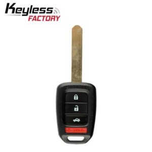 2016-2020 Honda Accord Civic / 4-Button Remote Head Key / MLBHLIK6-1TA (G Chip) (AFTERMARKET)