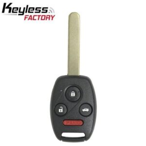 2003-2010 Honda Accord Element / 4-Button Remote Head Key / OUCG8D-380H-A (AFTERMARKET)