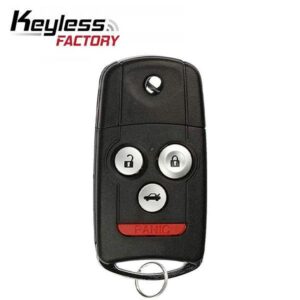 2007-2013 Acura MDX RDX / 4-Button Flip Key / PN: 35111-STX-326 / N5F0602A1A (AFTERMARKET)