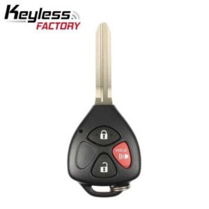 2008-2013 Toyota / 3-Button Remote Head Key / PN: 89070-0T030 / GQ4-29T / (4D67) (AFTERMARKET)