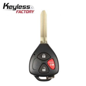 2015-2019 Toyota Yaris / 3-Button Remote Head Key / PN: 89070-52G50 / HYQ12BBY (H Chip) (AFTERMARKET)