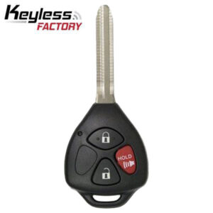 2008-2013 Toyota Scion / 3-Button Remote Head Key / MOZB41TG / (AFTERMARKET)