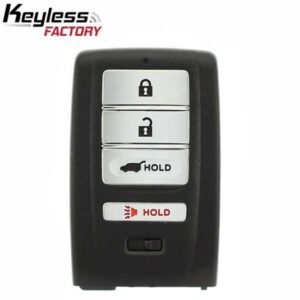 2014-2020 Acura MDX RDX / 4-Button Smart Key / PN: 72147-TZ5-A01 / KR5V1X (AFTERMARKET)