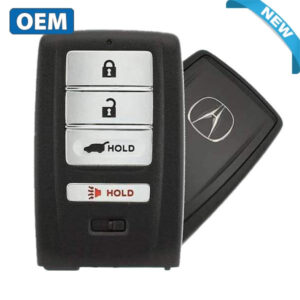 2014-2020 Acura MDX RDX / 4-Button Smart Key / PN: 72147-TZ5-A01 / KR5V1X (Driver 1) (OEM)