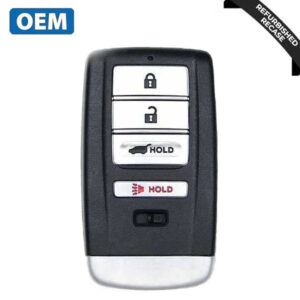 2014-2020 Acura MDX RDX / 4-Button Smart Key / PN: 72147-TZ5-A01 / KR5V1X (Driver 1) (OEM Recase)