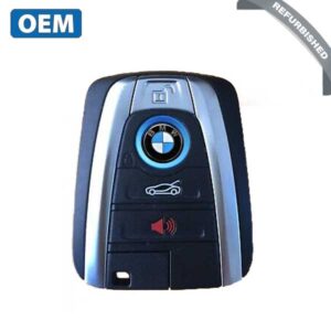 2015-2017 BMW i3 / i8 / 4-Button Smart Key / PN: 2013DJ5983 / NBGIDGNG1 / CAS4+ / FEM / 434 Mhz (OEM REFURB)