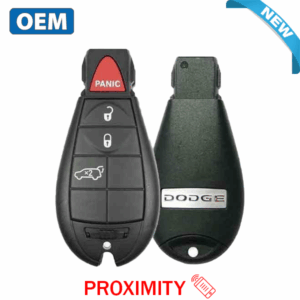2012-2013 Dodge Durango / 4-Button Fobik Key / PN:56046730AD / IYZ-C01C / Keyless Go Fobik (OEM)