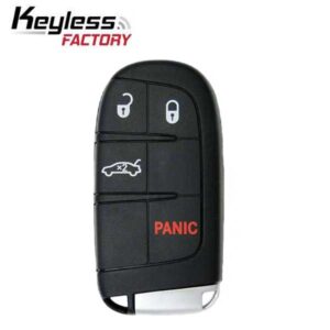 2015-2023 Dodge Chrysler / 4-Button Smart Key / PN: 68394196AA / M3M-40821302 M3N-40821302 (AFTERMARKET)