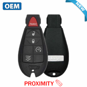 2009-2013 Jeep Grand Cherokee / 5-Button Fobik Key / PN: 05026453AI / IYZ-C01C / Keyless Go Fobik (OEM)