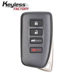 2016-2020 Lexus / 4-Button Smart Key / PN: 89904-0E160 / HYQ14FBB / G Board 0010 (AFTERMARKET)