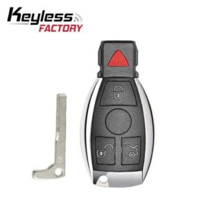 1997-2014 Mercedes Benz / 4-Button Fobik Key / IYZ-3312 / 315 MHz (Single Battery) (AFTERMARKET)