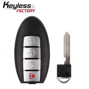 2013-2019 Nissan Sentra / Versa / Leaf / 4-Button Smart Key / PN: 285E3-3SG0D / CWTWB1U840 (AFTERMARKET)