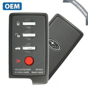 2013-2014 Subaru Outback / 4-Button Smart Key / PN: 88835-AJ00A / HYQ14AGX (OEM Refurb)