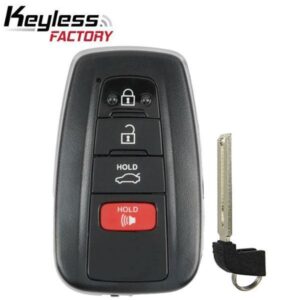 2019 Toyota Avalon / 4-Button Smart Key / HYQ14FBE / 0410 (AFTERMARKET)
