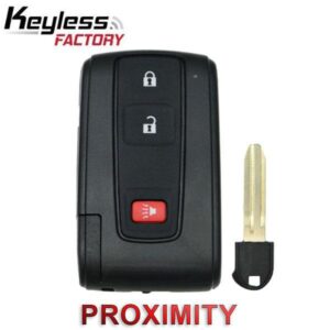 2004-2009 Toyota Prius / 3-Button Smart Key / MOZB31EG / (AFTERMARKET)