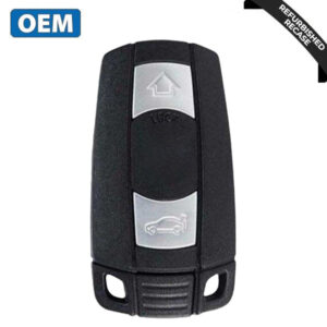 2004-2011 BMW 3 Series 5 Series / 3-Button Smart Key / PN: 6986583-04 / KR55WK49127 (OEM Recase)