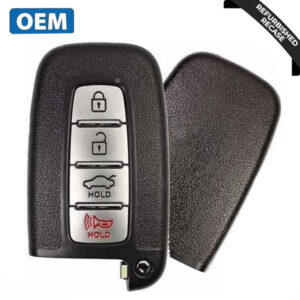 2009-2014 Hyundai Genesis / 4-Button Smart Key Remote / PN: 95440-3V021 / SY5HMFNA04 (OEM Recase)