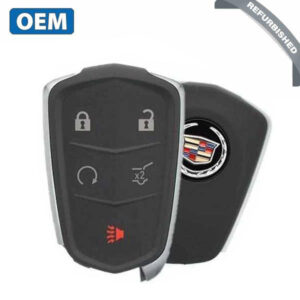 2015-2016 Cadillac SRX / 5-Button Smart-Key / 13598528 / HYQ2AB (OEM Refurb)
