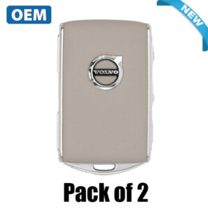 2017-2018 Volvo / 4-Button Smart Key / PN: 31652142 / YG0HUF8423 (Pack of 2) (OEM)