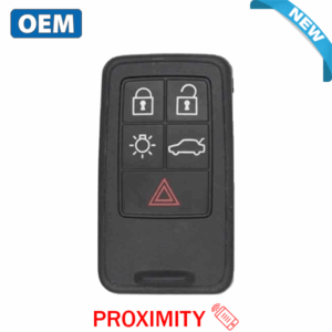 2008-2018 Volvo S60 / V60 / XC60 / 5-Button Smart Key / PN: 30659550 / KR55WK49266 / Keyless Drive / 434MHz (OEM)