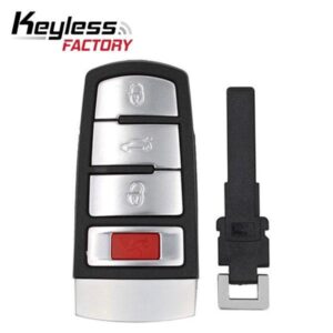 2006-2015 Volkswagen CC Passat / 4-Button Smart Key / PN: HLO 3C0 959 752 N / NBG009066T / 315 MHz (AFTERMARKET)