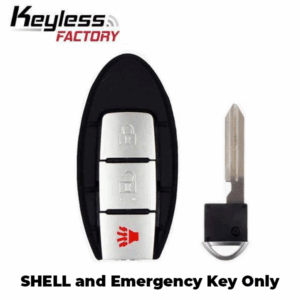 2007-2015 Infiniti / 3-Button Smart Key SHELL / KR55WK48903 KR55WK49622 (AFTERMARKET)