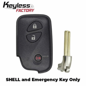 2006-2012 Lexus / 3-Button Remote Smart Key SHELL / HYQ14AAB HYQ14ACX HYQ14AAF (AFTERMARKET)