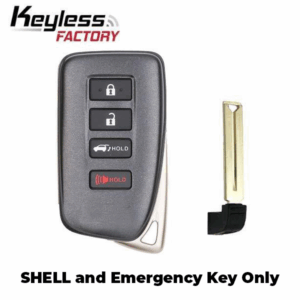 2013-2020 Lexus / 4-Button Remote Smart Key SHELL / HYQ14FBA HYQ14FBB (AFTERMARKET)