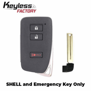 2013-2018 Lexus / 3-Button Smart Key SHELL / HYQ14FBA HYQ14FBB (AFTERMARKET)