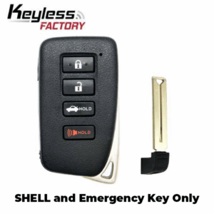 2013-2020 Lexus / 4-Button Smart Key SHELL / HYQ14FBA HYQ14FBB (AFTERMARKET)
