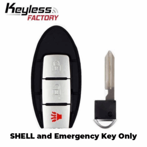 2013-2019 Infiniti Nissan / 3-Button Smart Key SHELL / KR5S180144014 (AFTERMARKET)