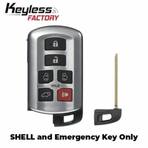 2011-2020 Toyota Sienna / 6-Button Smart Key SHELL / HYQ14ADR (AFTERMARKET)