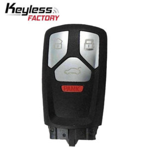 2017-2018 Audi / 4-Button Smart Key SHELL / IYZ-AK01 (AFTERMARKET)