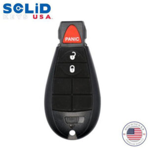 Solid Keys USA - 2008-2017 Dodge Chrysler Jeep / OEM Replacement / 3-Button Fobik Key
