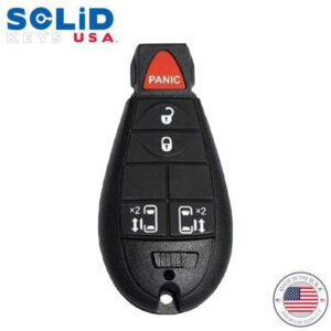 Solid Keys USA - 2008-2017 Dodge Chrysler Jeep / OEM Replacement / 5-Button Fobik Key w/ Sliding Van Doors