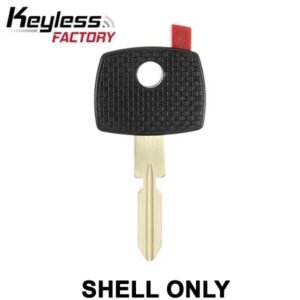 HU39 (4 Track) / Mercedes 1997-1999 / Transponder Key Shell (NO CHIP) (AFTERMARKET)