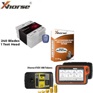 Xhorse / GTL - VVDI Key Tool PLUS Tablet - All In One Key Tool - ADVANCED PACKAGE + Multi-Function Key Set (240 Blades & 1 Test Head)