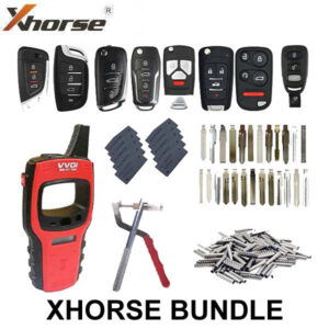 VVDI MINI Key Tool & Universal Remote Key Starter Pack w/ Blades / Super Chips / Pins & Disassembling Tool (Xhorse)