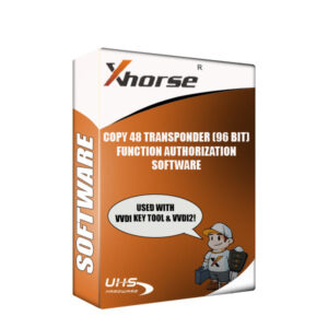 Xhorse - VV-04 - Copy 48 Transponder (96 bit) Function Authorization Software - VVDI2 - FEM / BDC Function Activation - ( machine sold separately )