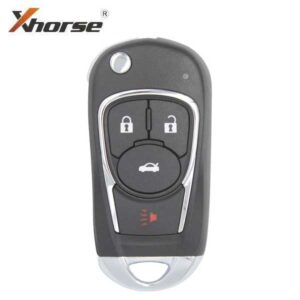 Xhorse - Buick Style / 4-Button Universal Remote Flip Key for VVDI Key Tools (Wired)