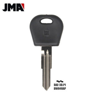 Daewoo / GM Mechanical Key Blank - DAE-3D.P1 / DWO4RAP (JMA-DAE-3D-P1)