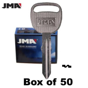 GM B106/ P1115 Metal Key / Pack of 50 (JMA-GM-37-50)
