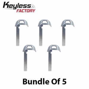 5 x 2017-2022 Hyundai / Emergency Key / KK12 / PN: 81996-G3020 (AFTERMARKET) (BUNDLE OF 5)