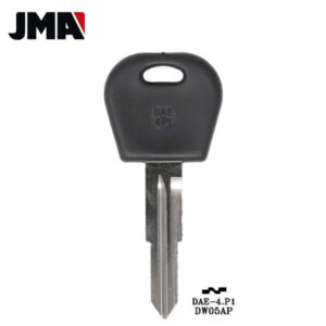 Saturn / Suzuki / Daewoo Mechanical Key Blank - DAE-4.P1 / DWO5AP (JMA-DAE-4-P1)