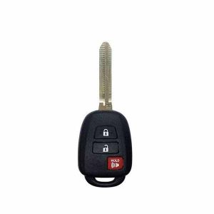 2013-2019 Toyota / 3-Button Remote Head Key / HYQ12BDM / (H CHIP) (AFTERMARKET)