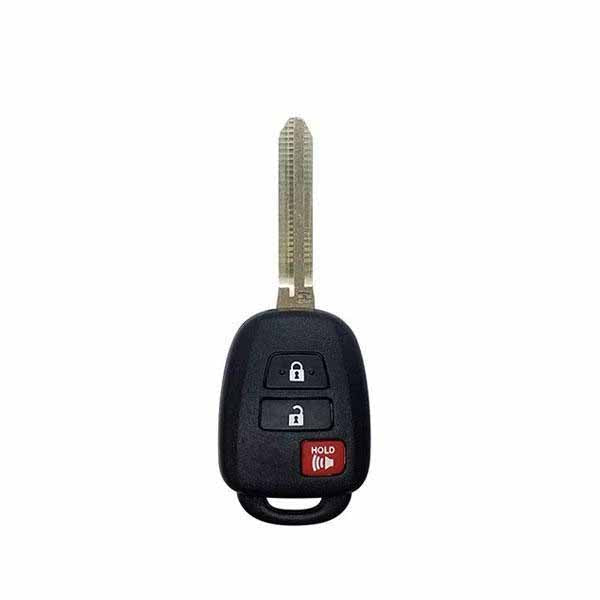 2013-2019 Toyota / 3-Button Remote Head Key / HYQ12BDM / (H CHIP) (AFTERMARKET)