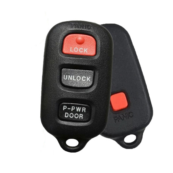 10 x 1999-2003 Toyota Sienna / 4-Button Keyless Entry Remote / PN: 89742-08070 / GQ43VT14T (OEM Recase)