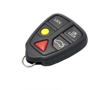 10 x 1999-2003 Volvo / 5-Button Keyless Entry Remote / PN: 9452456 / LQNP2T-APU (OEM Recase)